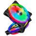 Cooler procesor VENTILATOR Corsair, pt carcasa PC, 140 mm, 1250 rpm, LED RGB, 2 ventilatoare, CO-9050100-WW 