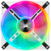 Cooler procesor VENTILATOR Corsair, pt carcasa PC, 140 mm, 1250 rpm, LED RGB, 1 ventilator, CO-9050105-WW 