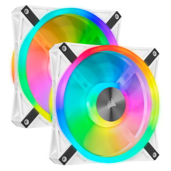 Cooler procesor VENTILATOR CORSAIR, pt carcasa PC, 140 mm, 1250 rpm, LED RGB, pack 2 ventilatoare, CO-9050106-WW 
