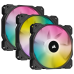 Cooler procesor VENTILATOR Corsair, pt carcasa PC, 120 mm, 1500 rpm, LED RGB, 3 ventilatoare, CO-9050109-WW 