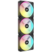 Cooler procesor Corsair Ventilator CR iCUE LINK QX120 RGB TRP CO-9051002-WW