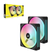 Cooler procesor Corsair Cooler iCUE LINK QX140 RGB DB CO-9051004-WW