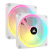 Cooler procesor Corsair CR Cooler iCUE LINK QX140 RGB WHITE DB CO-9051008-WW