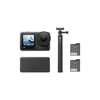 Camera de actiune DJI Osmo Action 4 Adventure Comb4K60, 10MP, 3 Axe, Rocksteady 3.0, 145g CP.OS.00000270.01 (timbru verde 1.20 lei) 