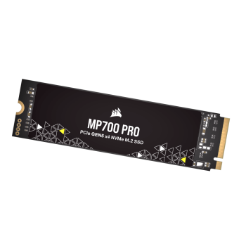 SSD Corsair MP700 PRO, 4TB, PCIe Gen 5.0 x4, NVMe 2.0, M.2 2280, Negru CSSD-F4000GBMP700PNH 