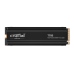 Crucial T700 4TB PCIe Gen5 NVMe M.2 SSD with heatsink, EAN: 649528936738 CT4000T700SSD5 