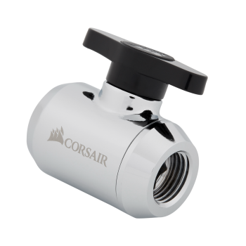 VALVA lichid CORSAIR, filet G1/4, material cupru / alama, chrome, CX-9055020-WW 