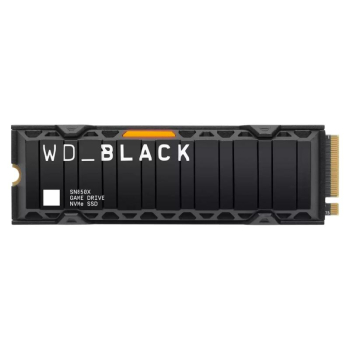 Western Digital 1TB BLACK NVME SSD WI HEATSI/M.2 PCIE GEN4 5Y WARRANTY SN850X WDS100T2XHE