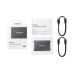 SSD Extern Samsung T7, 2TB, Titan Gray, MU-PC2T0T/WW