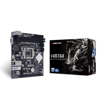 Placa de baza H61MHV3 Intel® H61 LGA 1155 (Socket H2) micro ATX 
