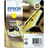 Cartus Cerneala Epson Nr. 16XL Yellow 450 Pagini for WorkForce WF-2010W, WF-2510WF, WF-2520NF, WF-2530WF, WF-2540WF C13T16344010
