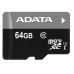 Card Memorie MicroSDXC ADATA Premier 64GB UHS-I Clasa 10 + Adaptor SD AUSDX64GUICL10-RA1