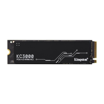 Kingston 512G KC3000 NVME M.2 SSD/PCIE 4.0. SKC3000S/512G