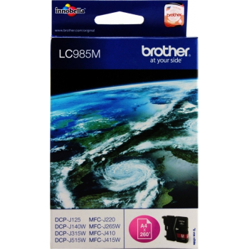 Cartus Brother LC-985M INK CARTRIDGE MAGENTA/F/ DCP-125J DCP-J315W MFC-J265W LC985M