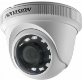 Camera supraveghere Hikvision Turbo HD turret, DS-2CE56D0T-IRPF(2.8mm) (C); 2MP, 2 megapixel high performance CMOS,rezolutie: 1920 (H) × 1080 (V)@25FPS, iluminare: 0.01 Lux @ (F1.2,AGC ON),0 Lux with IR, lentila fixa: 2.8mm, distanta IR: 20metri, SMART IR