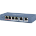 Switch Hikvision 4 porturi PoE 60W SmartManaged DS-3E1106HP-EI