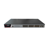 Switch 24 porturi PoE 1000Mbps, 370W, 4 porturi RJ45/SFPGigabit combo, management - HIKVISION DS-3E2528P  