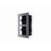 Rama montaj ingropat, 2 module, pentru Interfon modular - HIKVISION DS-KD-ACF2  
