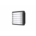 Modul extensie afisaj 6 familii pentru Interfon modular - HIKVISION DS-KD-KK  