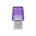 Stick USB Kingston 256GB DT MICRODUO 3C 200MB/S/DUAL USB-A + USB-C DTDUO3CG3/256GB
