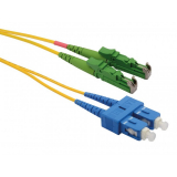 Cablu Emtex Patchcord FO E2000/APC-SC/PC, SM OS2 9/125, manta LSZH 3.0mm, duplex 10m E2000/APC-SC/PC-SM/DX-10 (timbru verde 0.08 lei) 