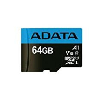 Card memorie ADATA MICROSDXC 64GB AUSDX64GUICL10A1-RA1 