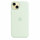 Apple IPHONE 15 PLUS SILICONE CASE/WITH MAGSAFE SOFT MINT MWNG3ZM/A