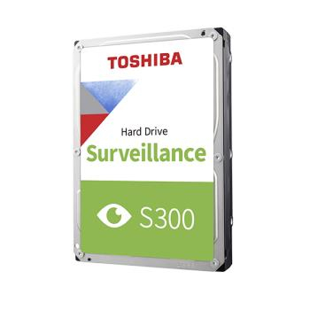 HDD Video Surveillance TOSHIBA 1TB S300 CMR (3.5, 64MB, 5700RPM, SATA 6Gbps, TBW: 180), HDWV110UZSVA 