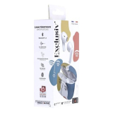 XCLUSIV- TWS ART 3 Earphones with Charging case - Yellow and White 