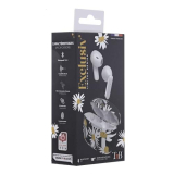 XCLUSIV- TWS DAISY Earphones with Charging case - Black and White 