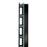 Set doua organizatoare verticale de cabluri pentru Rack 32U, Eco Xcab ECOXCAB-32UORG