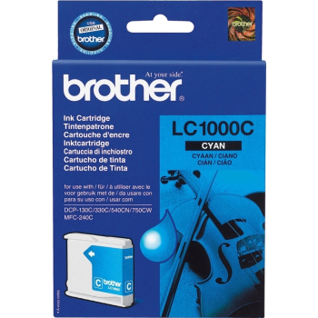 Cartus Brother LC-1000C INK CARTRIDGE CYAN/F/ DCP-130C MFC-240C LC1000C