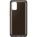 Accesoriu telefon HUSA Smartphone Samsung, pt Galaxy A02s, tip back cover (protectie spate), plastic, ultrasubtire, negru, EF-QA026TBEGEU 