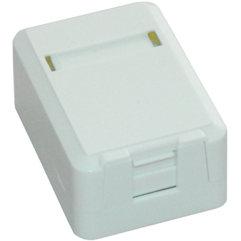 Box 1 port cu capac antipraf - EMTEX, EMT-BOX1P 