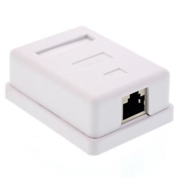 Priza FTP simpla aplicata cat.5e - EMTEX, EMT-FTP5E-1P-PT 