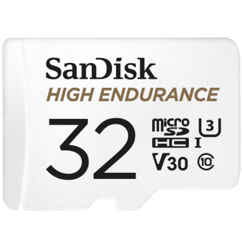 Card memorie SanDisk HIGH ENDURANCE MICROSDHC/32GB CARD WITH ADAPTER SDSQQNR-032G-GN6IA