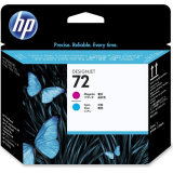 Cap Printare HP Nr. 72 Magenta & Cyan for DesignJet T1100, HP DesignJet T610 C9383A