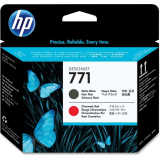 Cap Printare HP Nr. 771 Matte Black & Chromatic Red for Designjet Z6200 42', Designjet Z6200 60' CE017A