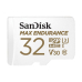Card memorie SanDisk MAX ENDURANCE MICROSDHC/32GB CARD WITH ADAPTER SDSQQVR-032G-GN6IA   