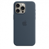 Apple IPHONE 15 PRO MAX SILICONE CASE/WITH MAGSAFE - STORM BLUE MT1P3ZM/A