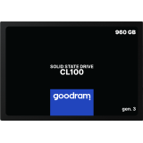 SSD Goodram, CL100, 960GB, SATA III 2.5 SSDPR-CL100-960-G3