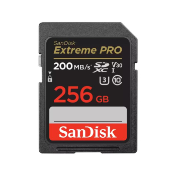 Card memorie SanDisk EXTREME PRO 256GB SDXC MEMORY/CARD 200MB/S 140MB/S UHS-I CL 10 SDSDXXD-256G-GN4IN