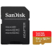 Card memorie SanDisk EXTREME PLUS MICROSDXC 64GB+SD/ADAPTER 200MB/S 90MB/S A2 C10 V3 SDSQXBU-064G-GN6MA