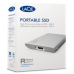SSD Extern LaCie, 2TB, Silver, USB 3.2 STKS2000400