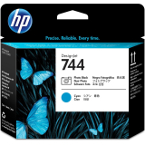 Cap Printare Original HP Black&Cyan, nr.744, pentru DesignJet Z2600|Z5600, , incl.TV 1.2incl.TV F9J86A 