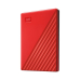 Western Digital MY PASSPORT 2TB RED/2.5IN USB 3.0 WDBYVG0020BRD-WESN