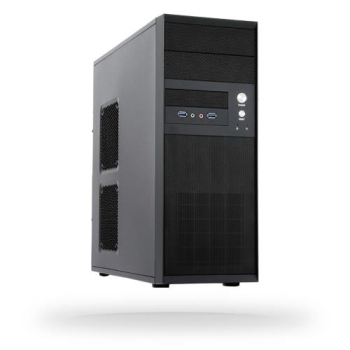 Carcasa Middle Tower Chieftec CQ-01B-U3 2x USB 3.0 2x jack 3.5mm black