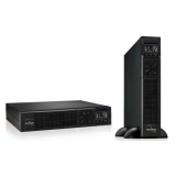 UPS Tecnoware EVO DSP PLUS, Online, Tower/rack, 2160 W, fara AVR, IEC x 8, display LCD, back-up 11 - 20 min. FGCEDP2402RTIEC (timbru verde 11 lei) 