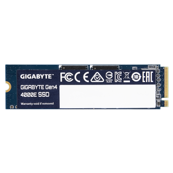 SSD GIGABYTE Gen4 4000E 500GB PCI Express 4.0 x4 M.2 2280 G440E500G