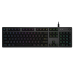 Tastatura LOGITECH G512 Carbon RGB Mechanical Gaming Keyboard, GX Blue - CARBON - US INTL - USB - INTNL - G512 CLICKY (timbru verde 0.8 lei) 920-008946